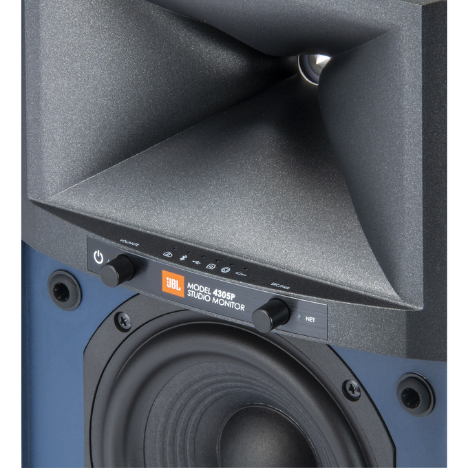 4305P Studio Monitor - Brown - Powered Bookshelf Loudspeaker System - Detailshot 3 image number null